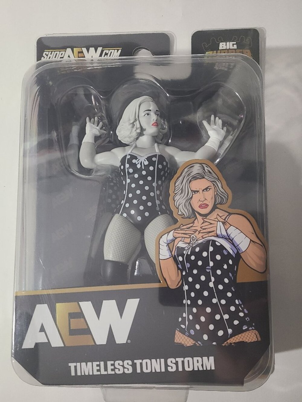 AEW Big Rubber Guys Series 1 Timeless Toni Storm Figure *Chase* In Hand BRG